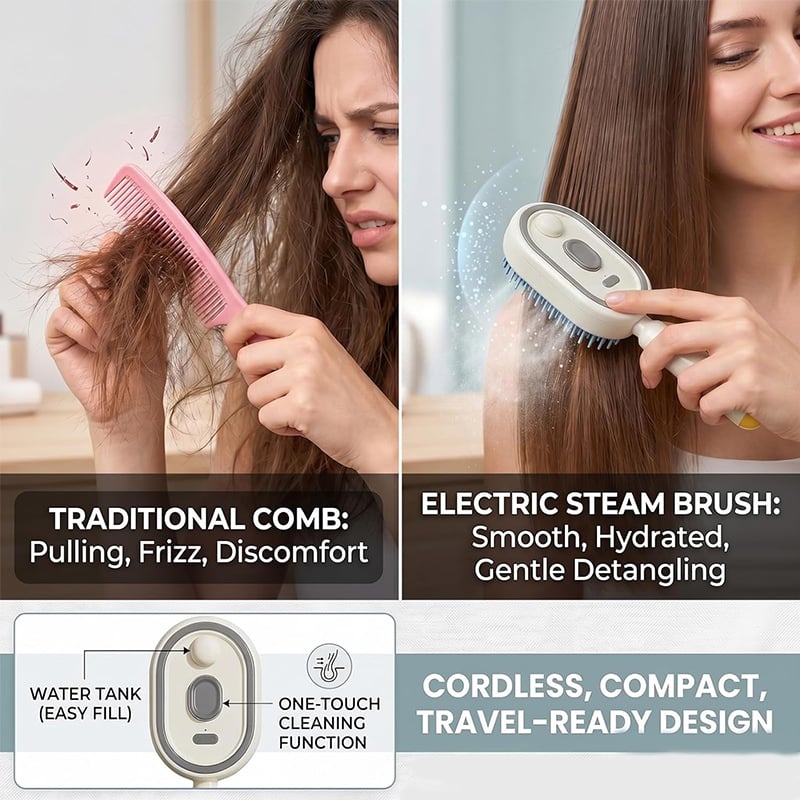 💆‍♀️ 2026 Electric Steaming Massage Hair Care Brush 💆‍♂️