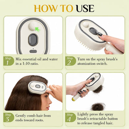 💆‍♀️ 2026 Electric Steaming Massage Hair Care Brush 💆‍♂️